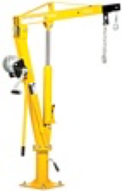 Jib Crane, Trailer, Truck Mounted - Fulton Tool Co